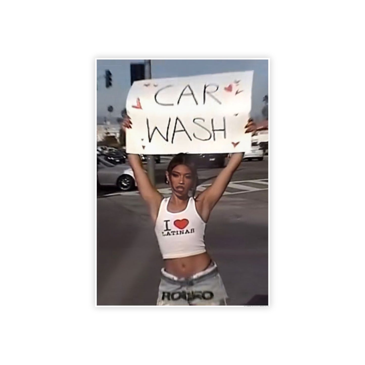 I <3 LATINA BADDIE POSTER