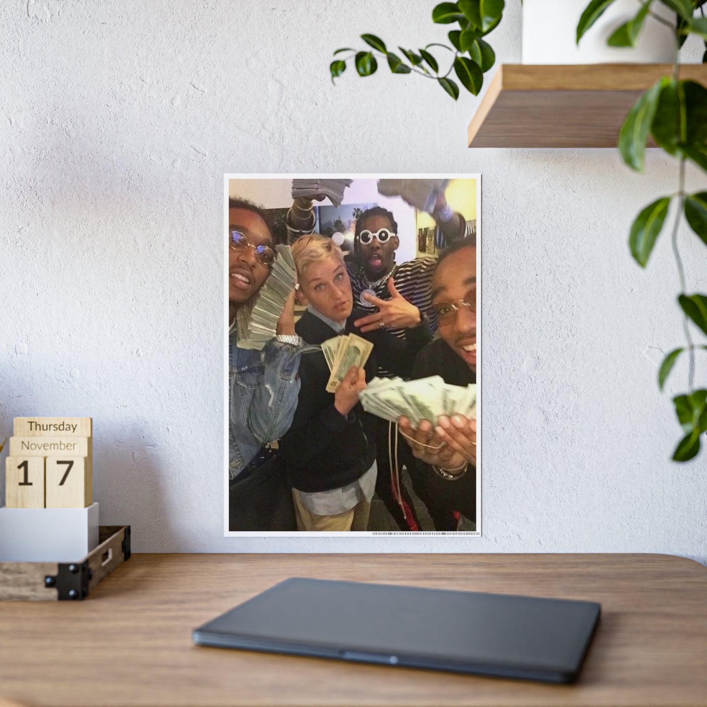ELEN N 3 AMIGOS RACKS POSTER