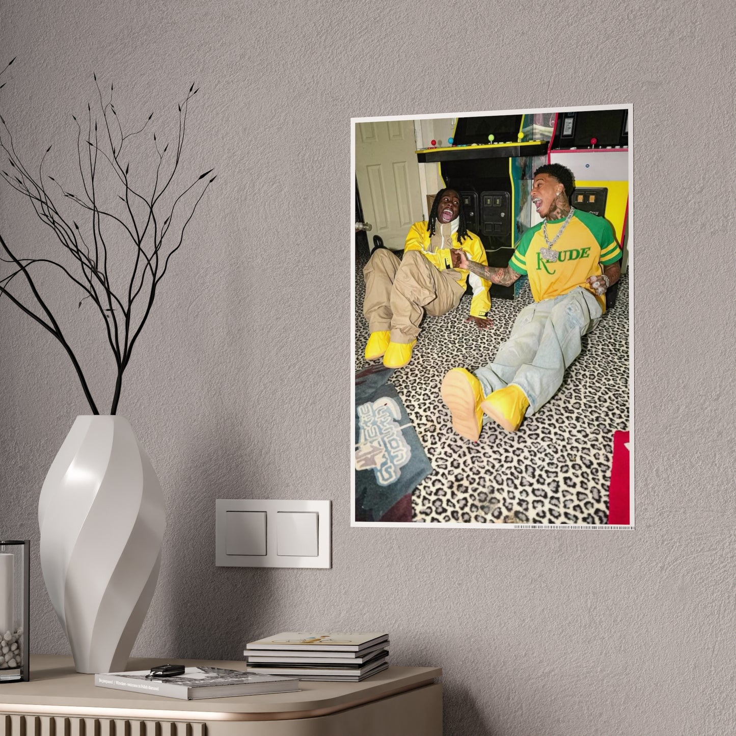 YELLOW BOOTS NLE AND KAI POSTER