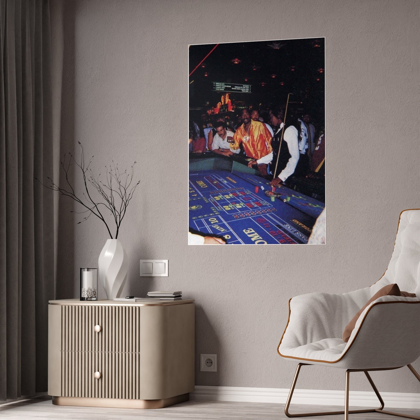 $100 ON RED PAC POSTER