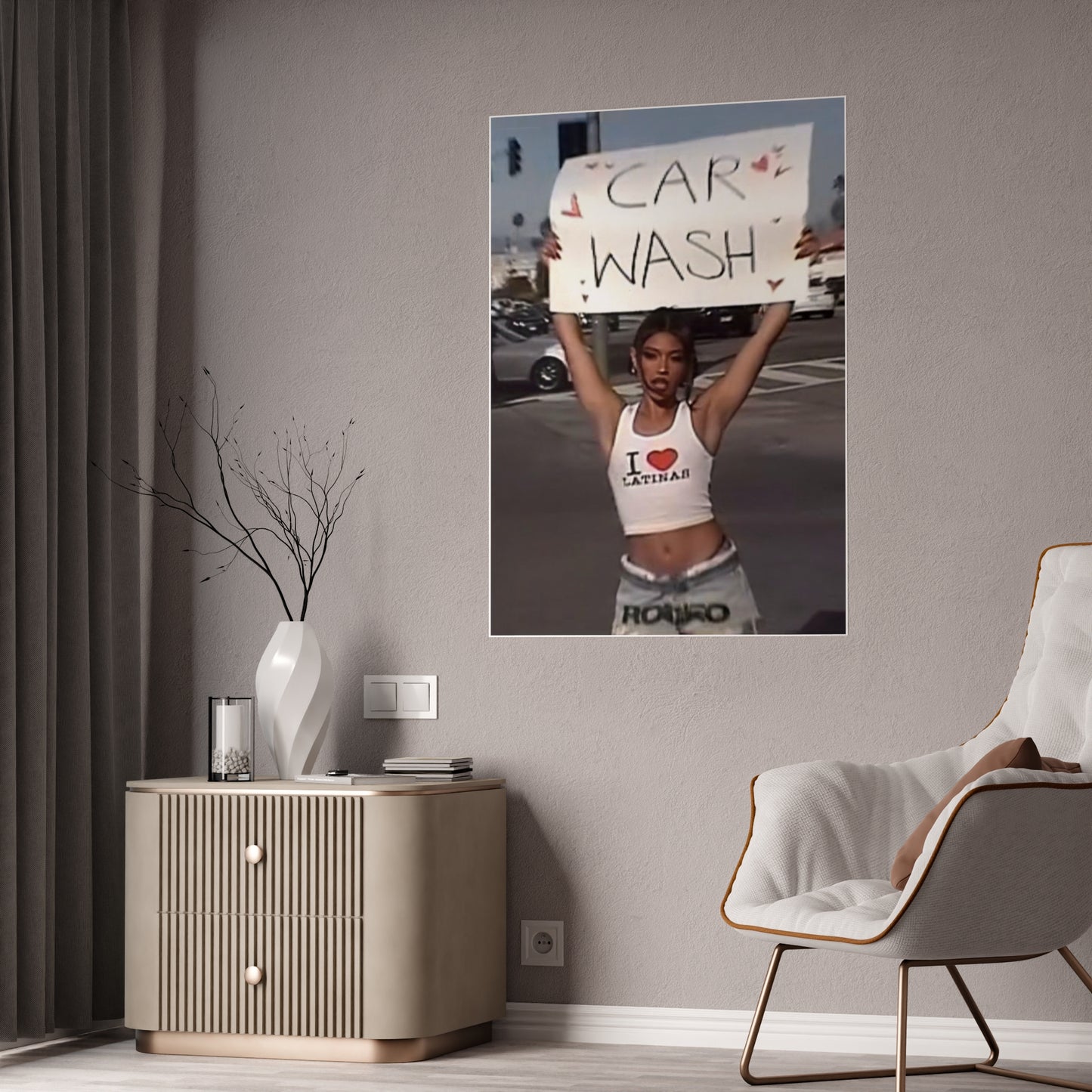 I <3 LATINA BADDIE POSTER