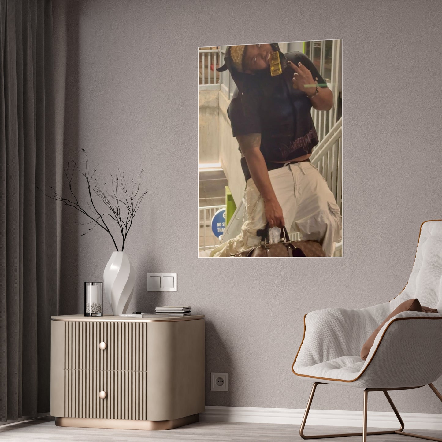 MR JIMMIE DRUSKI POSTER