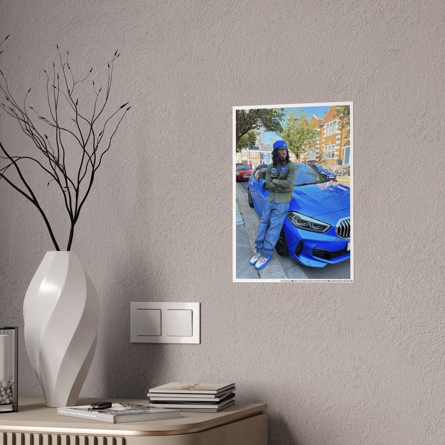 ALL BLUE KAI CENAT POSTER