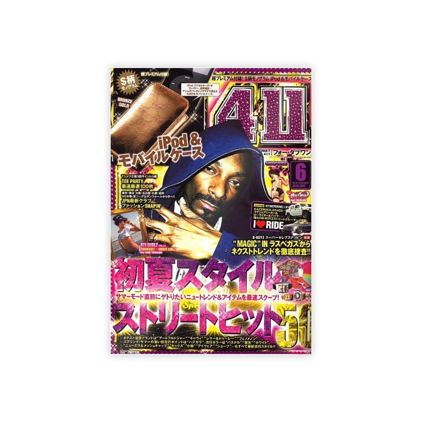 KOREAN TEE PARTY SNOOP DOG POSTER