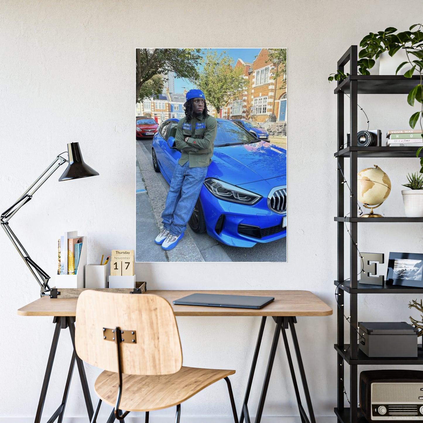 ALL BLUE KAI CENAT POSTER