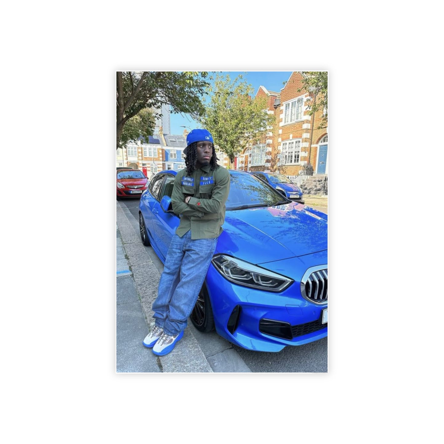 ALL BLUE KAI CENAT POSTER