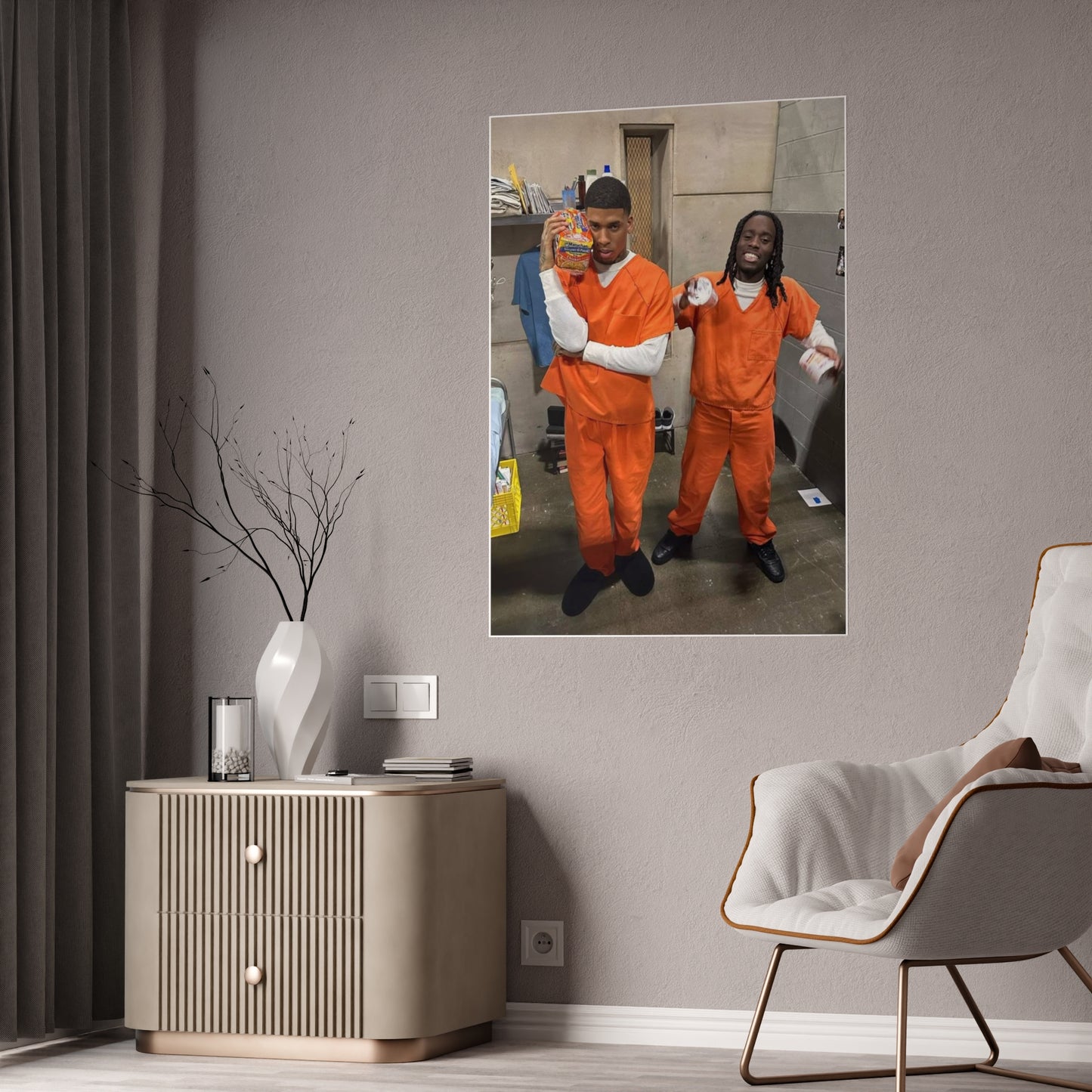 BUNK BUDDIES KAI AND NLE PRISON POSTER