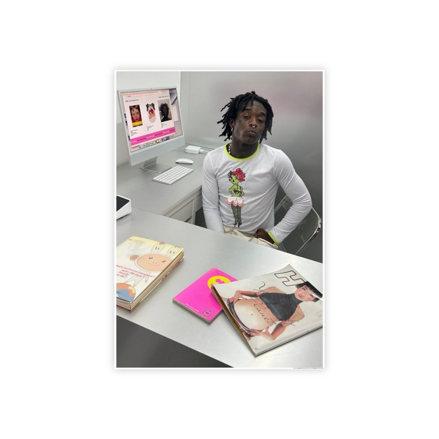 OFFICE JOB UZI POSTER