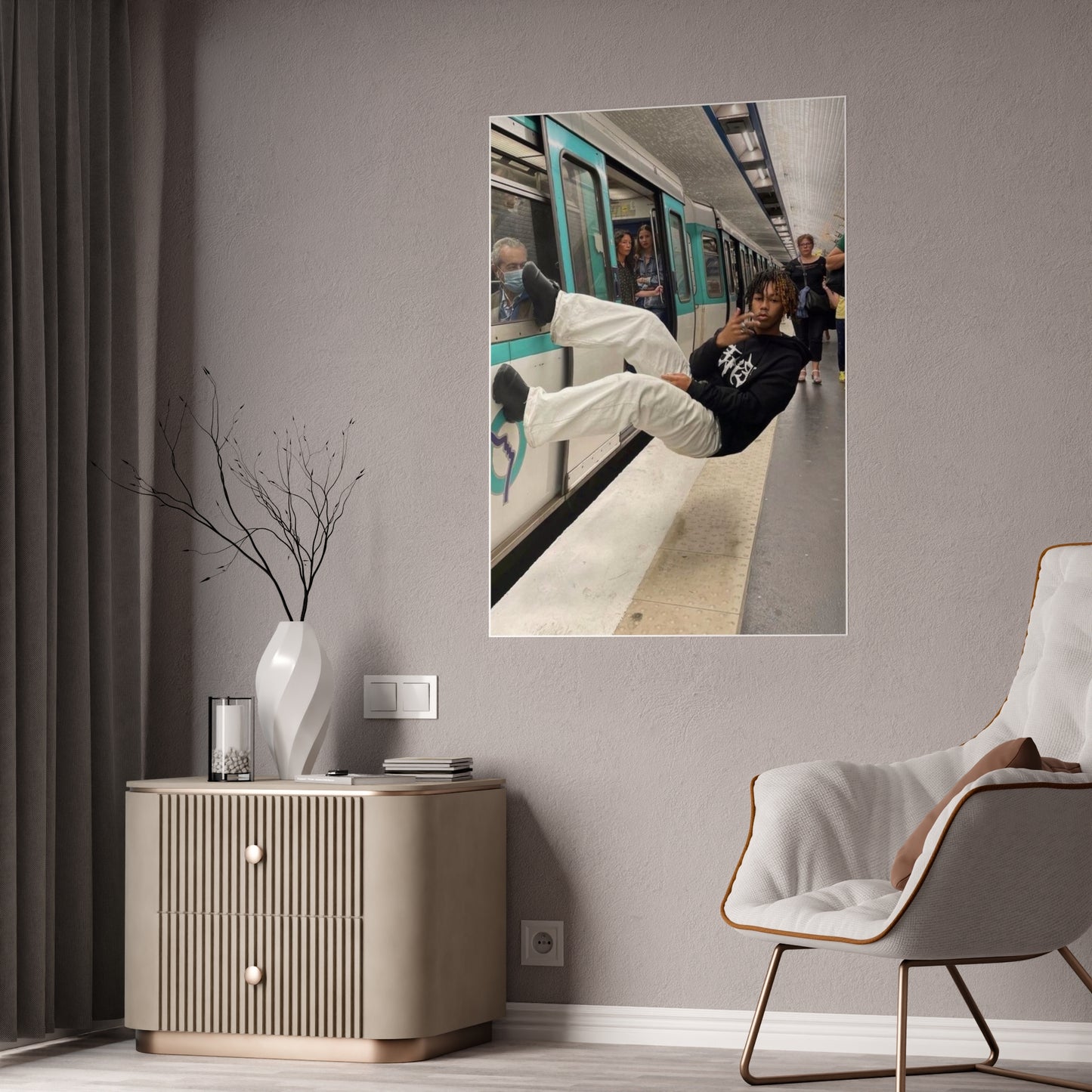 MR SIDEWAYS VR TRIM POSTER