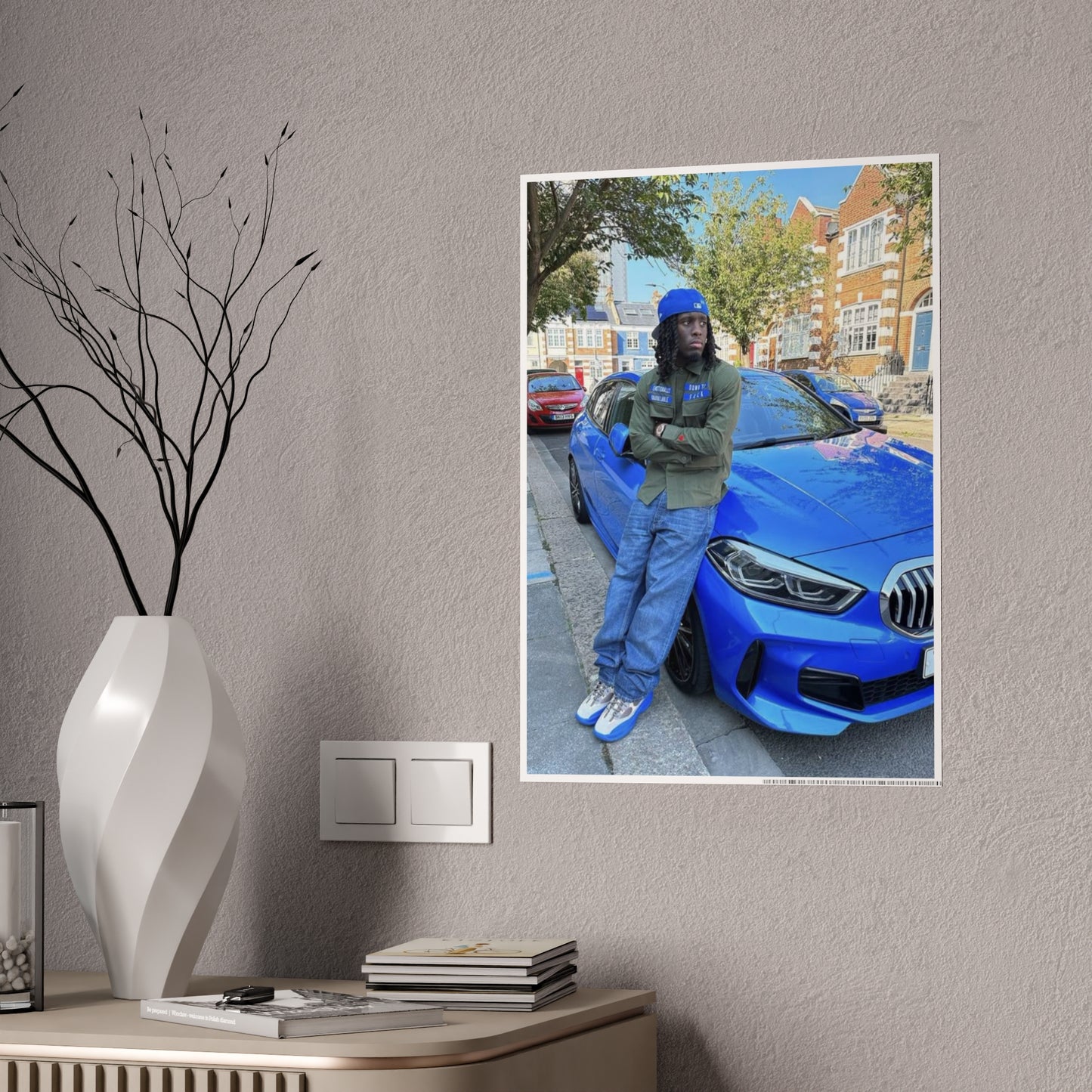 ALL BLUE KAI CENAT POSTER