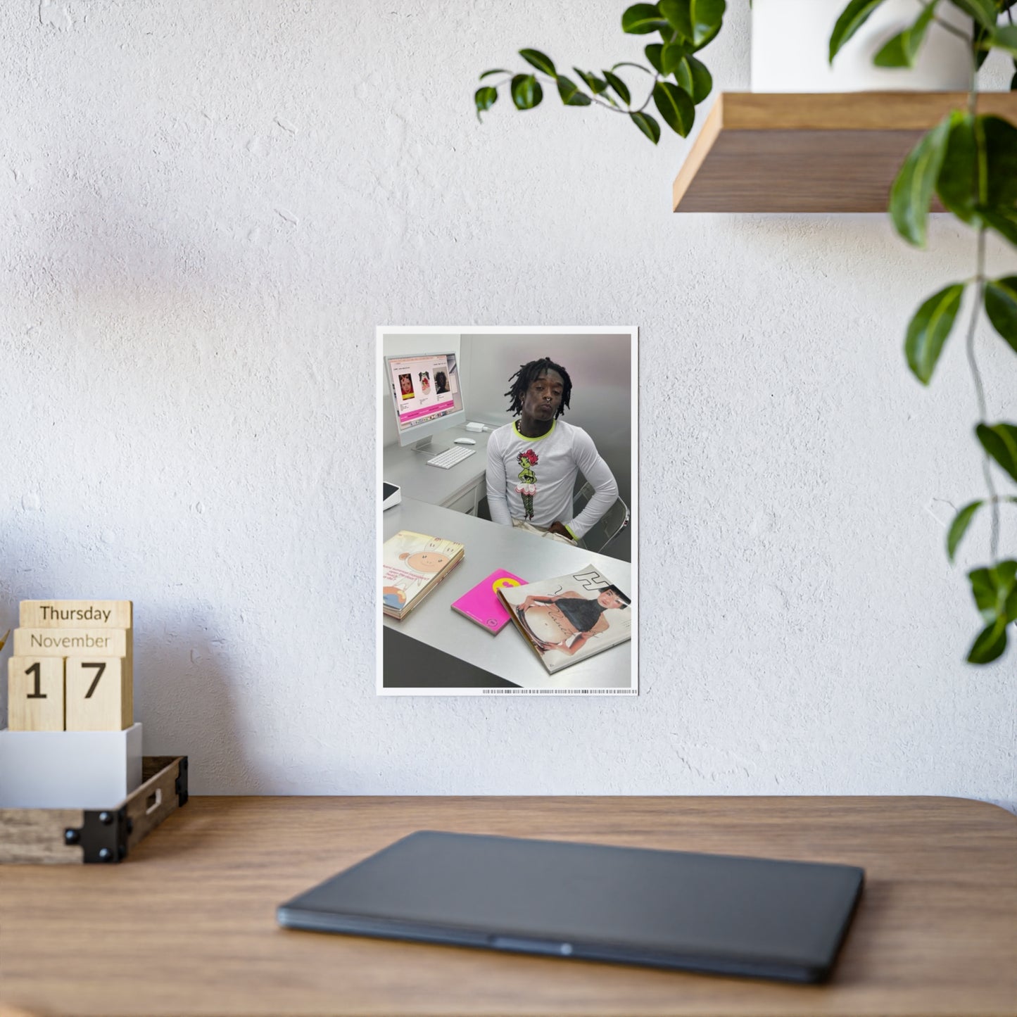 OFFICE JOB UZI POSTER