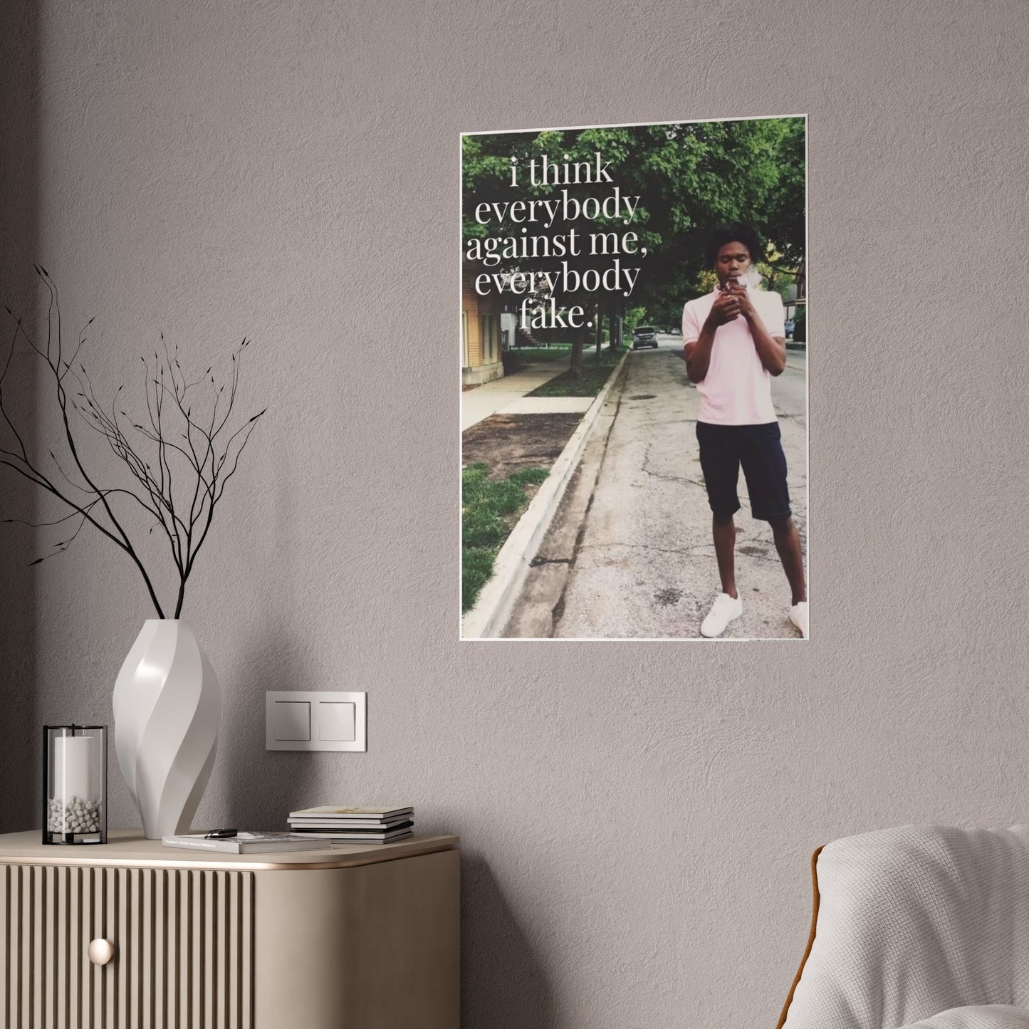 EVERYONE FAKE LUCKI POSTER