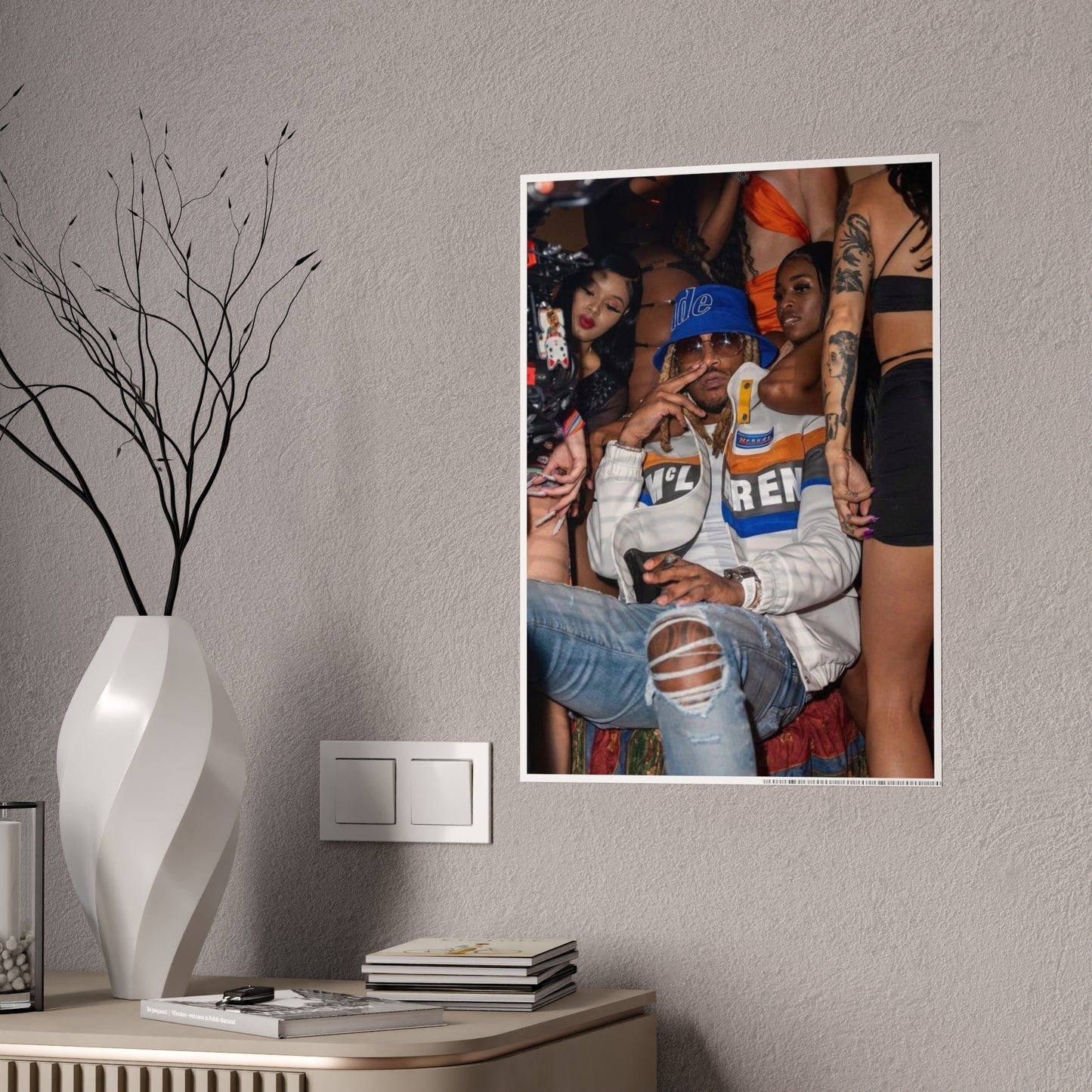 HUZZ WITH FUTURE POSTER