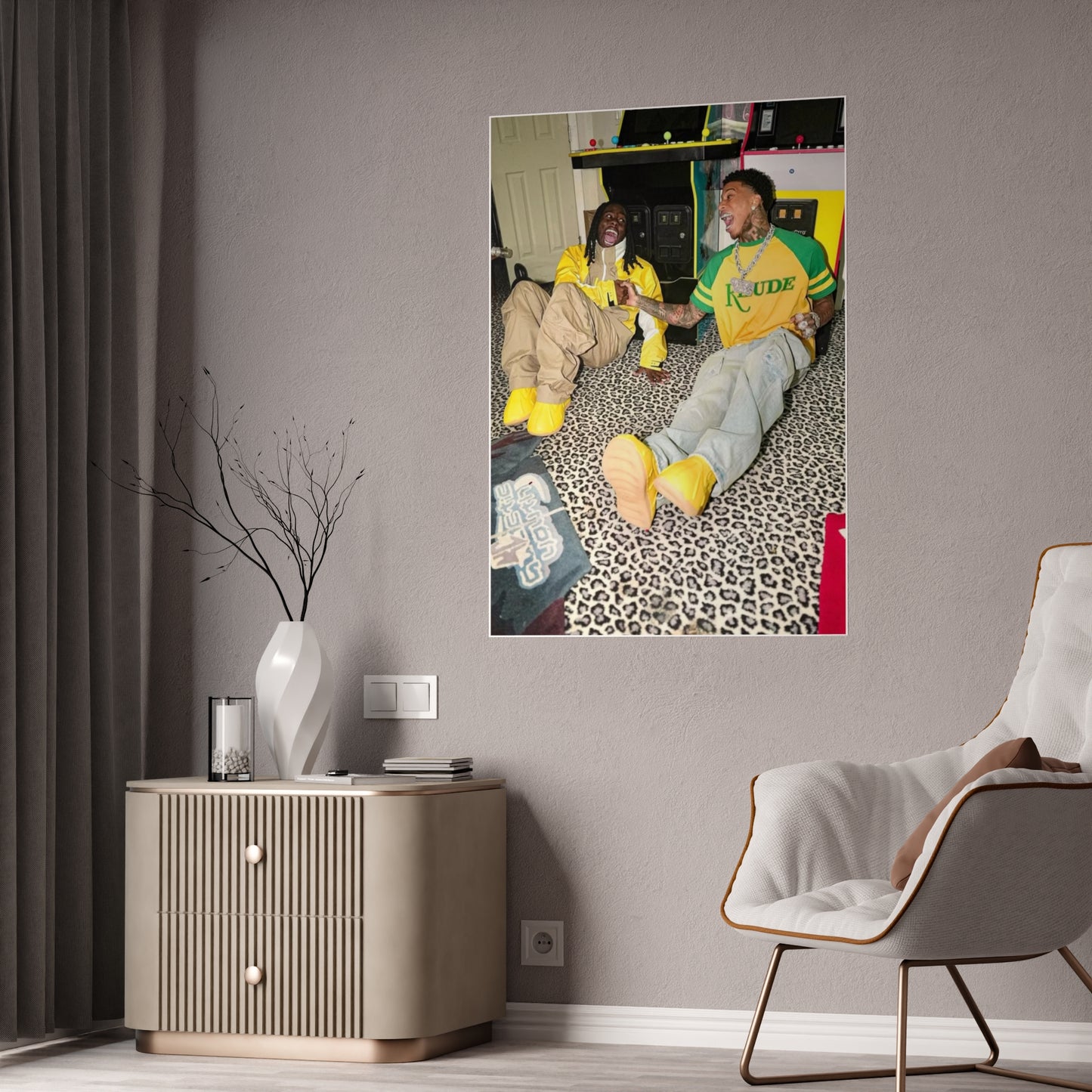YELLOW BOOTS NLE AND KAI POSTER