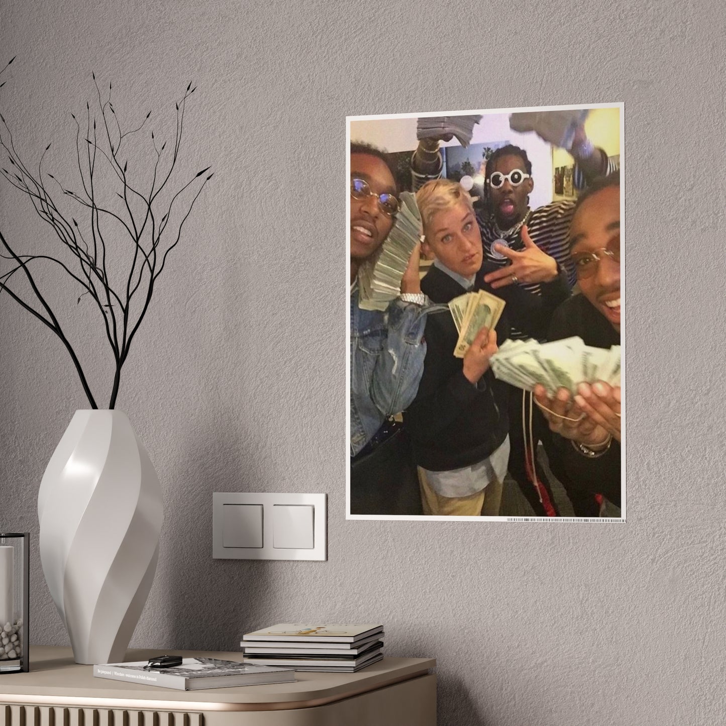 ELEN N 3 AMIGOS RACKS POSTER
