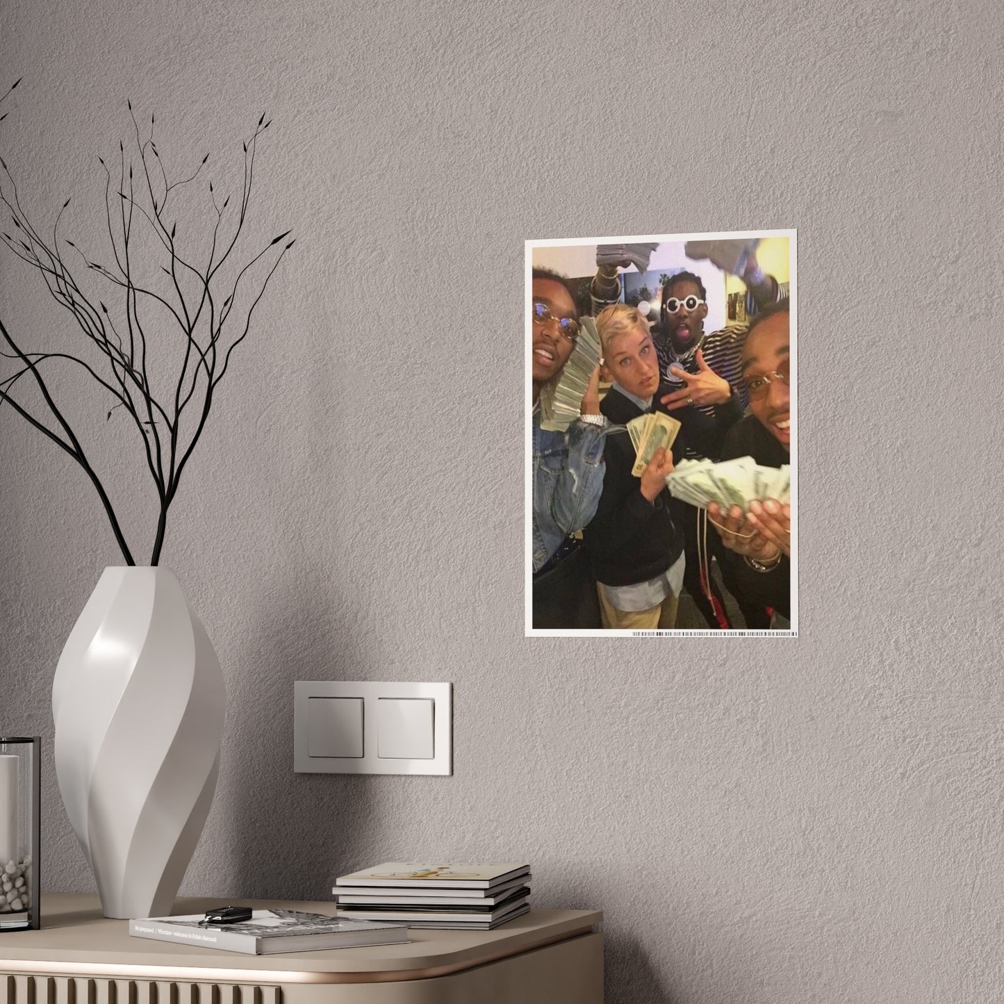 ELEN N 3 AMIGOS RACKS POSTER