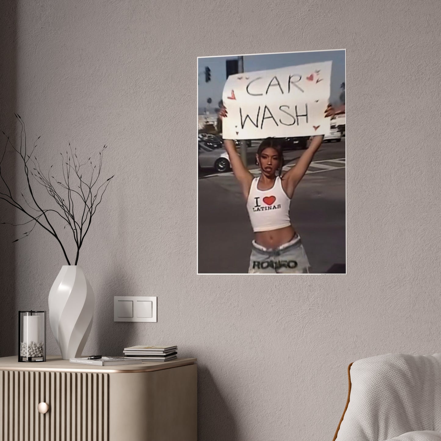 I <3 LATINA BADDIE POSTER