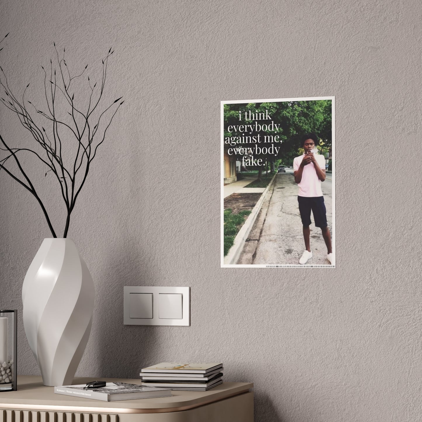 EVERYONE FAKE LUCKI POSTER