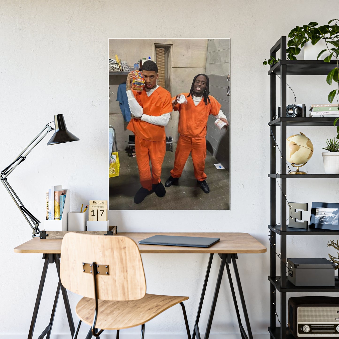 BUNK BUDDIES KAI AND NLE PRISON POSTER