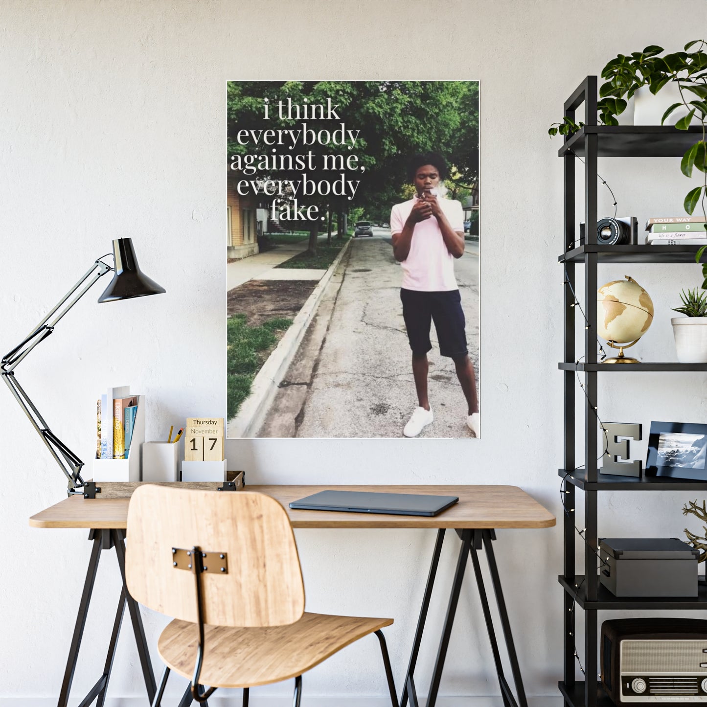 EVERYONE FAKE LUCKI POSTER