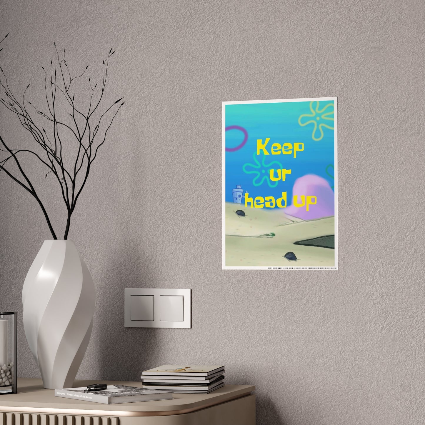 SPONGE BOB KEEP YOUR HEAD UP