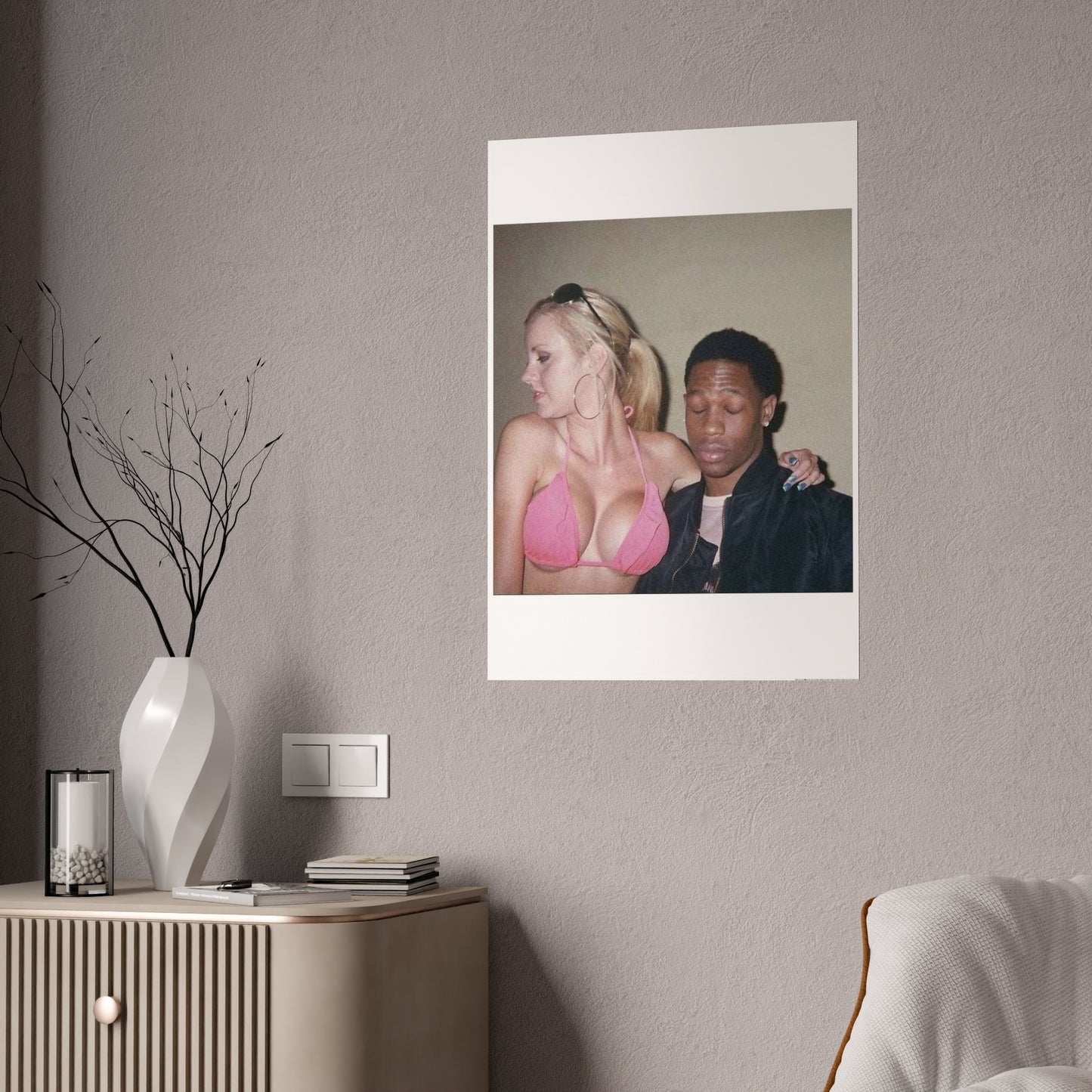 SNOW BUNNY AND TRAVIS SCOTT POSTER
