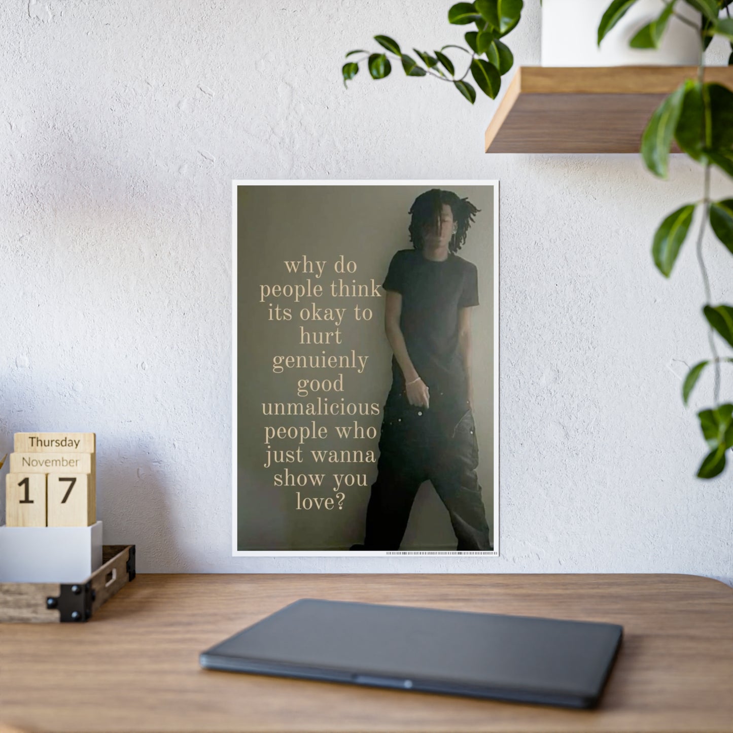 WHY DO PEOPLE HURT POSTER