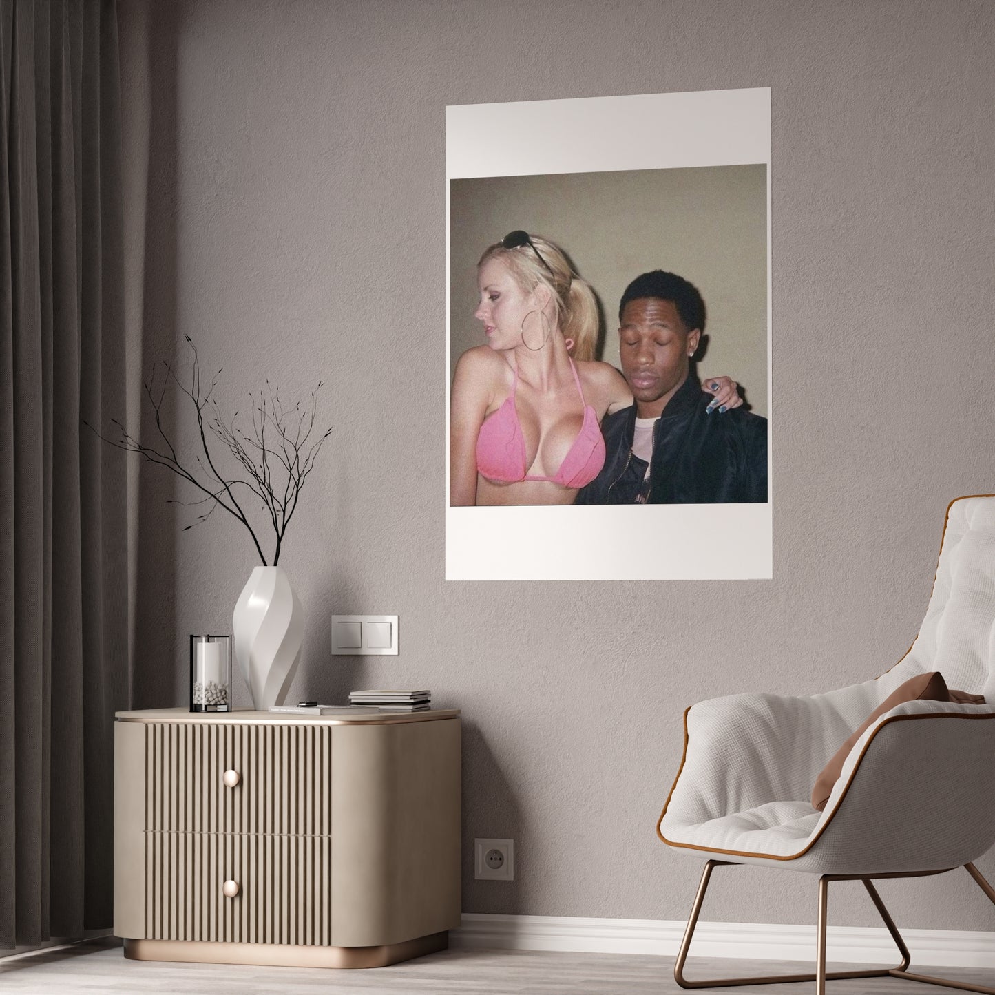 SNOW BUNNY AND TRAVIS SCOTT POSTER