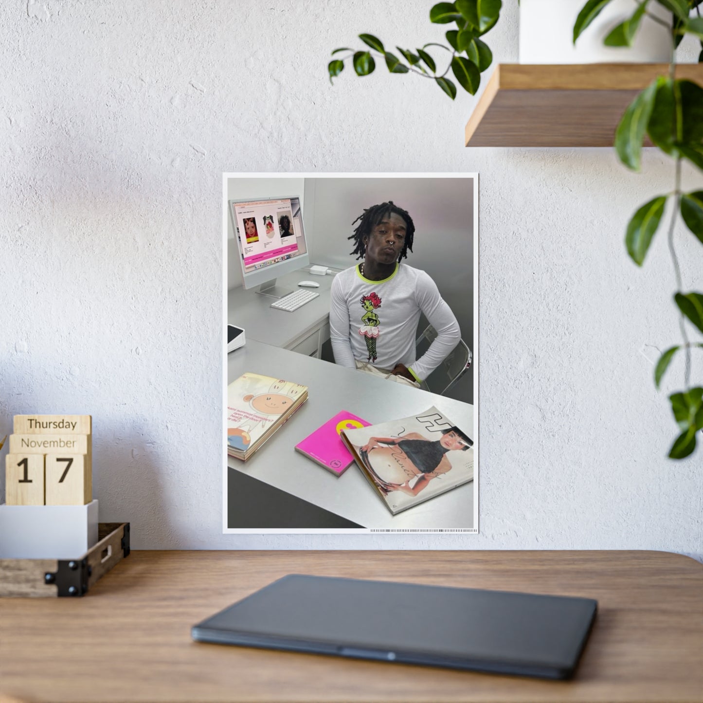 OFFICE JOB UZI POSTER