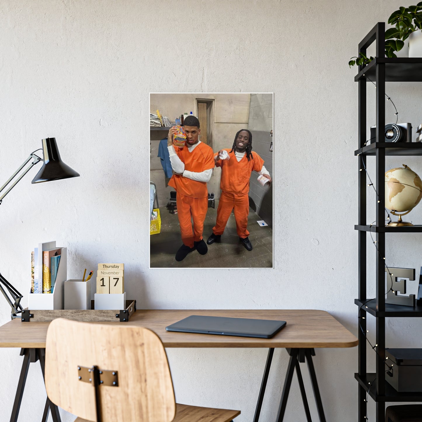 BUNK BUDDIES KAI AND NLE PRISON POSTER
