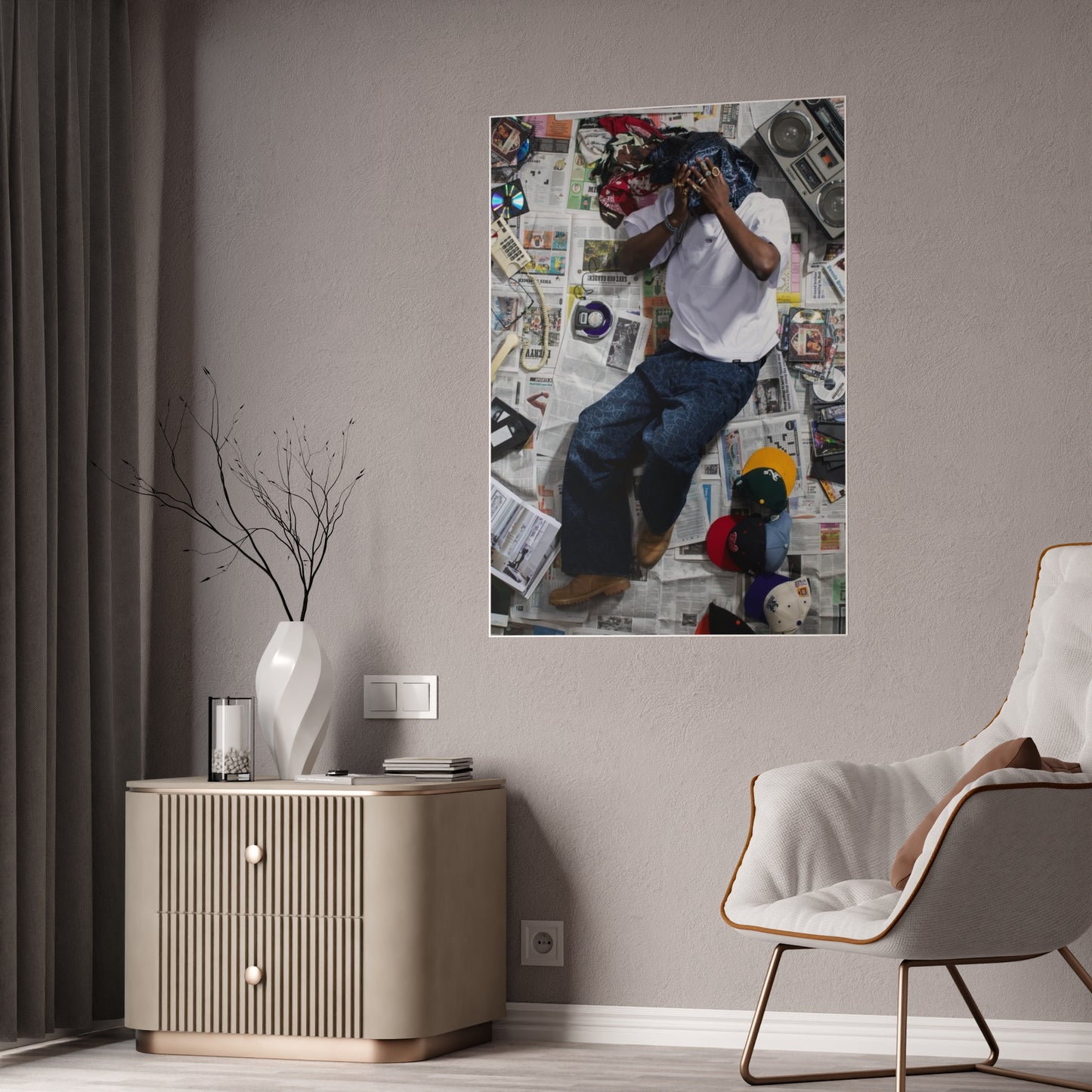 LIFE FULL OF PROBLEMS POSTER