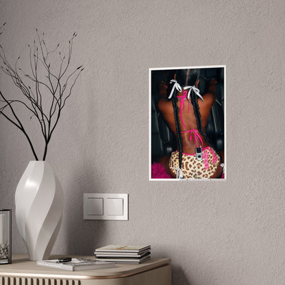 CHEETAH PRINT GAL POSTER