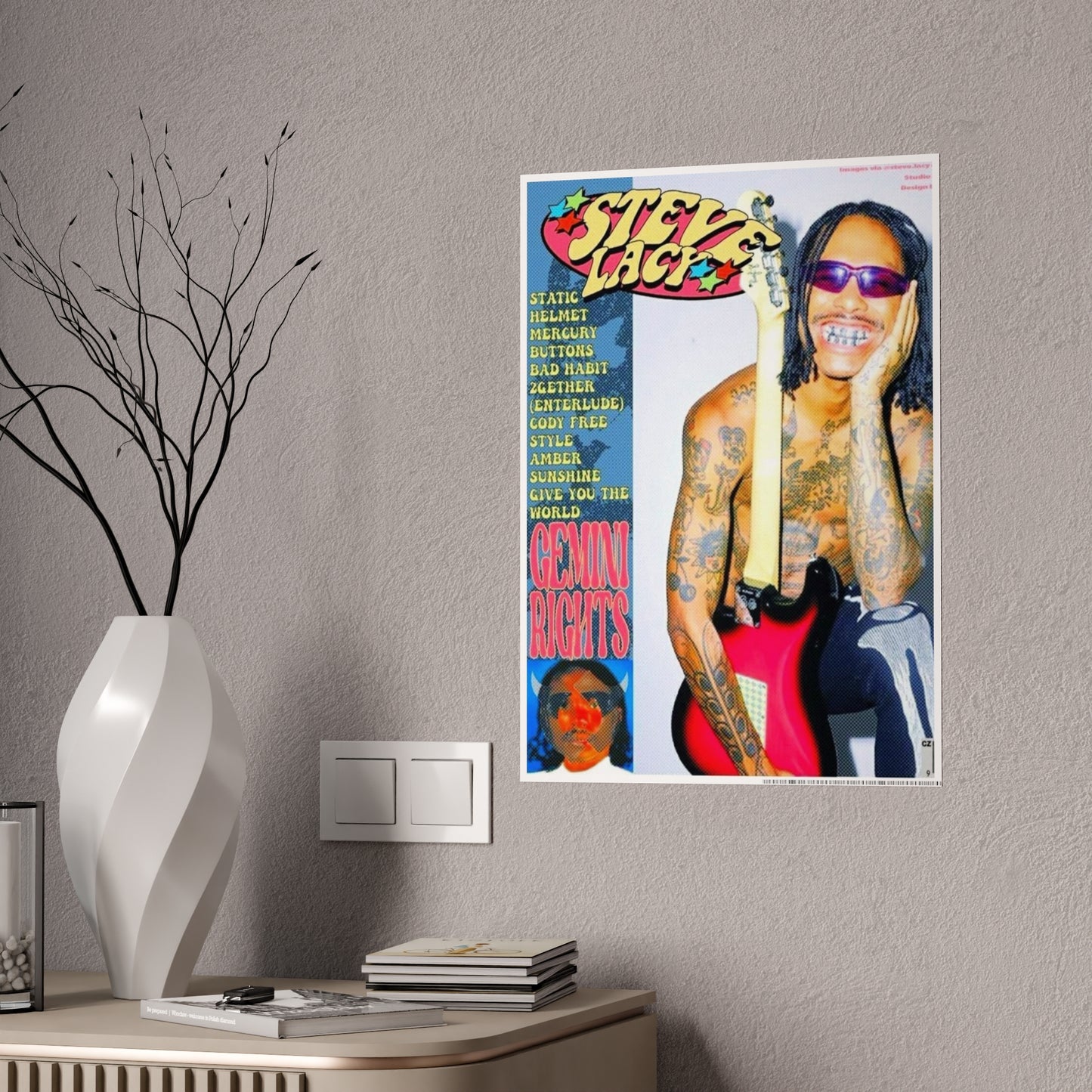 GEMINI RIGHTS STEVE LACY POSTER