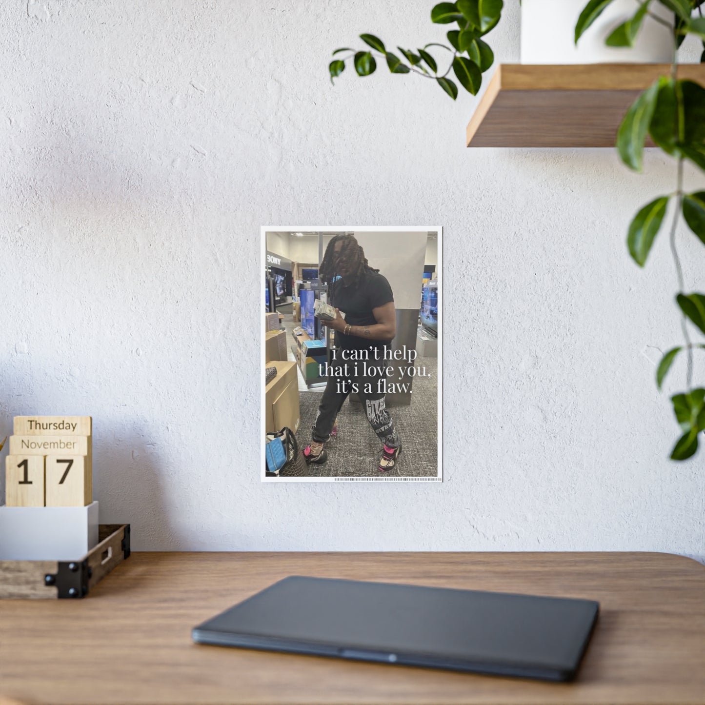 LOVE 4 EVER LUCKI POSTER