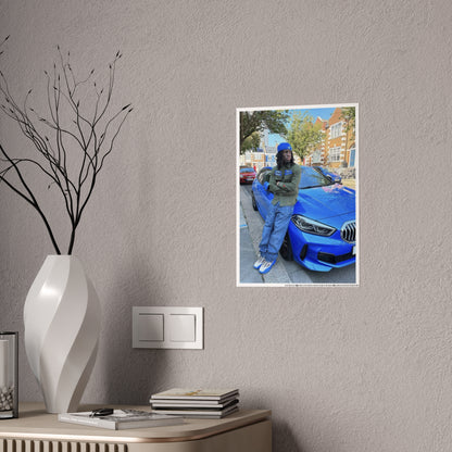 ALL BLUE KAI CENAT POSTER