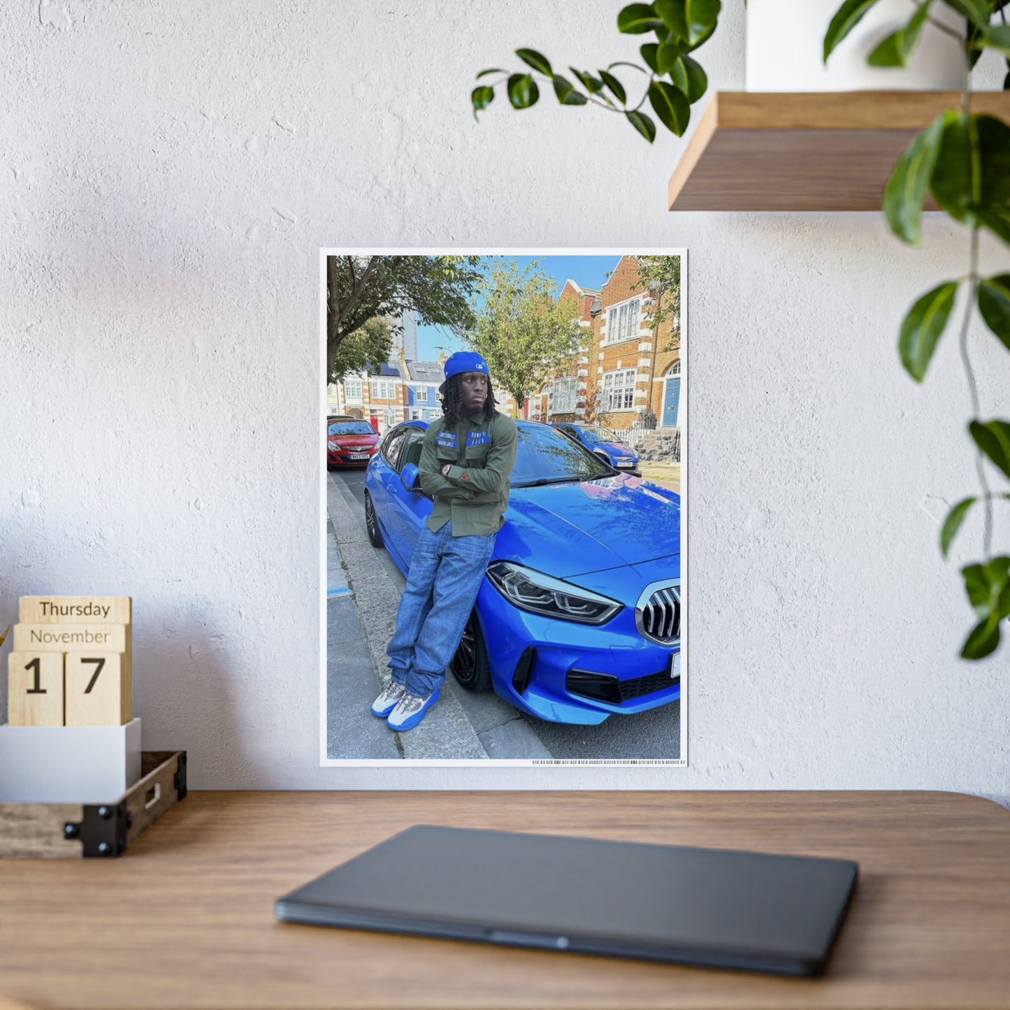 ALL BLUE KAI CENAT POSTER