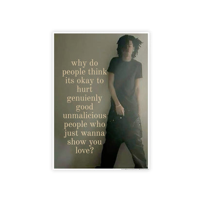 WHY DO PEOPLE HURT POSTER