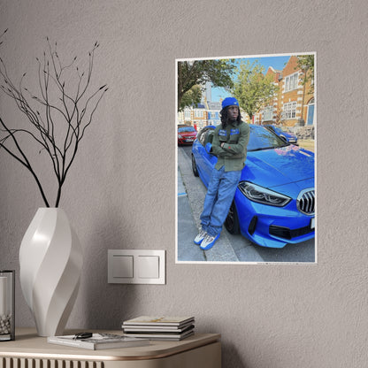 ALL BLUE KAI CENAT POSTER