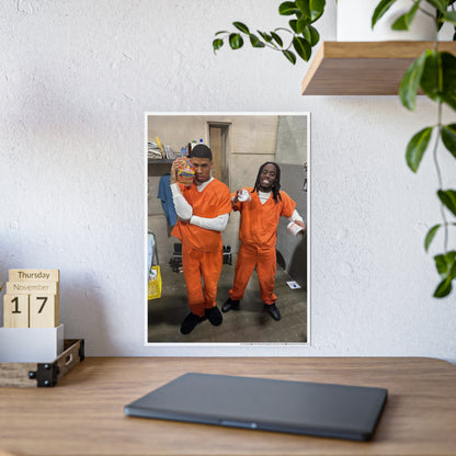 BUNK BUDDIES KAI AND NLE PRISON POSTER