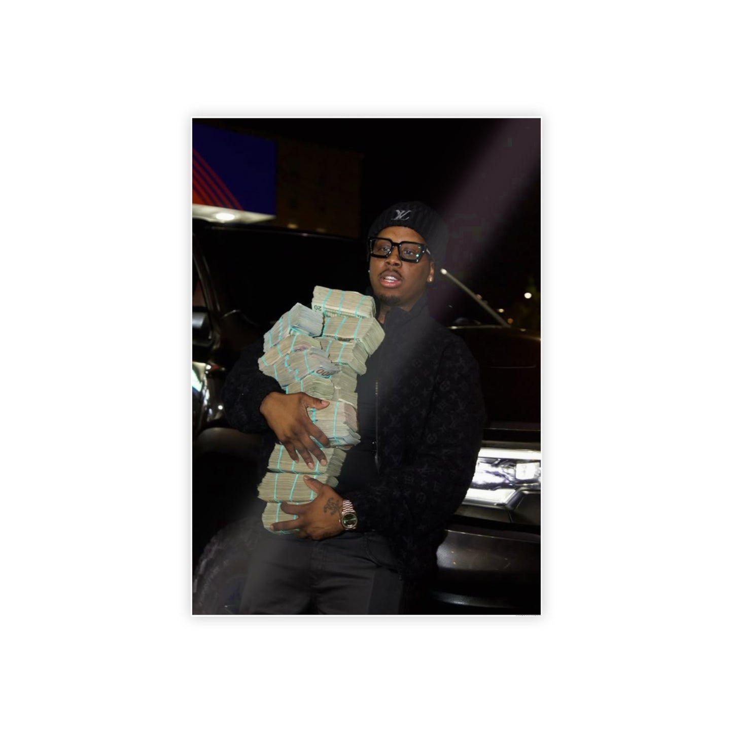 RICHEY RICH RACKS BOSTON RICHEY POSTER
