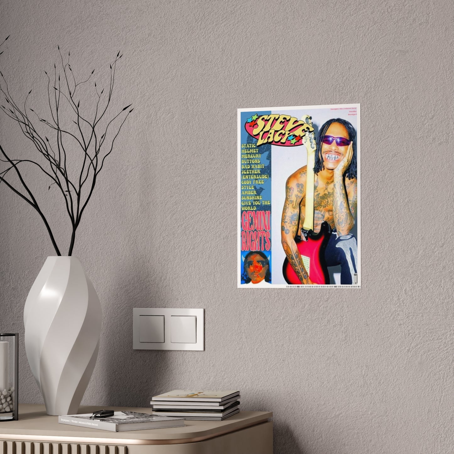 GEMINI RIGHTS STEVE LACY POSTER