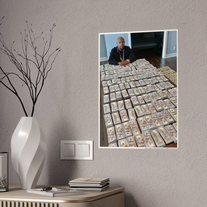$1000000 MONEY FLOYD MAYWEATHER POSTER
