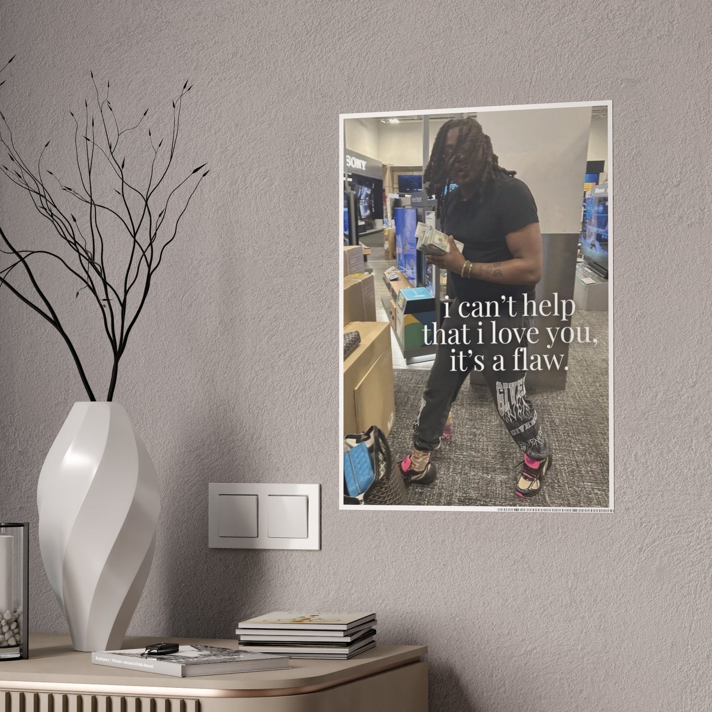LOVE 4 EVER LUCKI POSTER