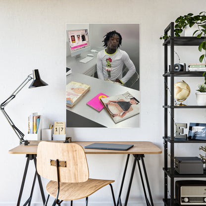 OFFICE JOB UZI POSTER