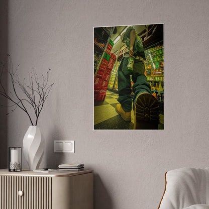 I BEEN STEPPIN POSTER