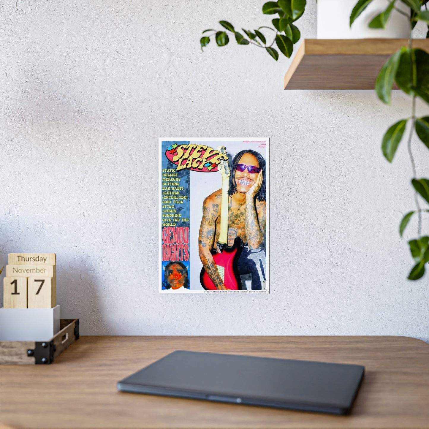 GEMINI RIGHTS STEVE LACY POSTER