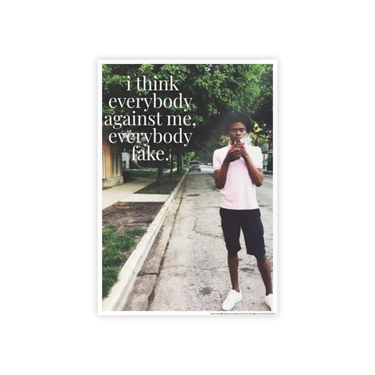 EVERYONE FAKE LUCKI POSTER