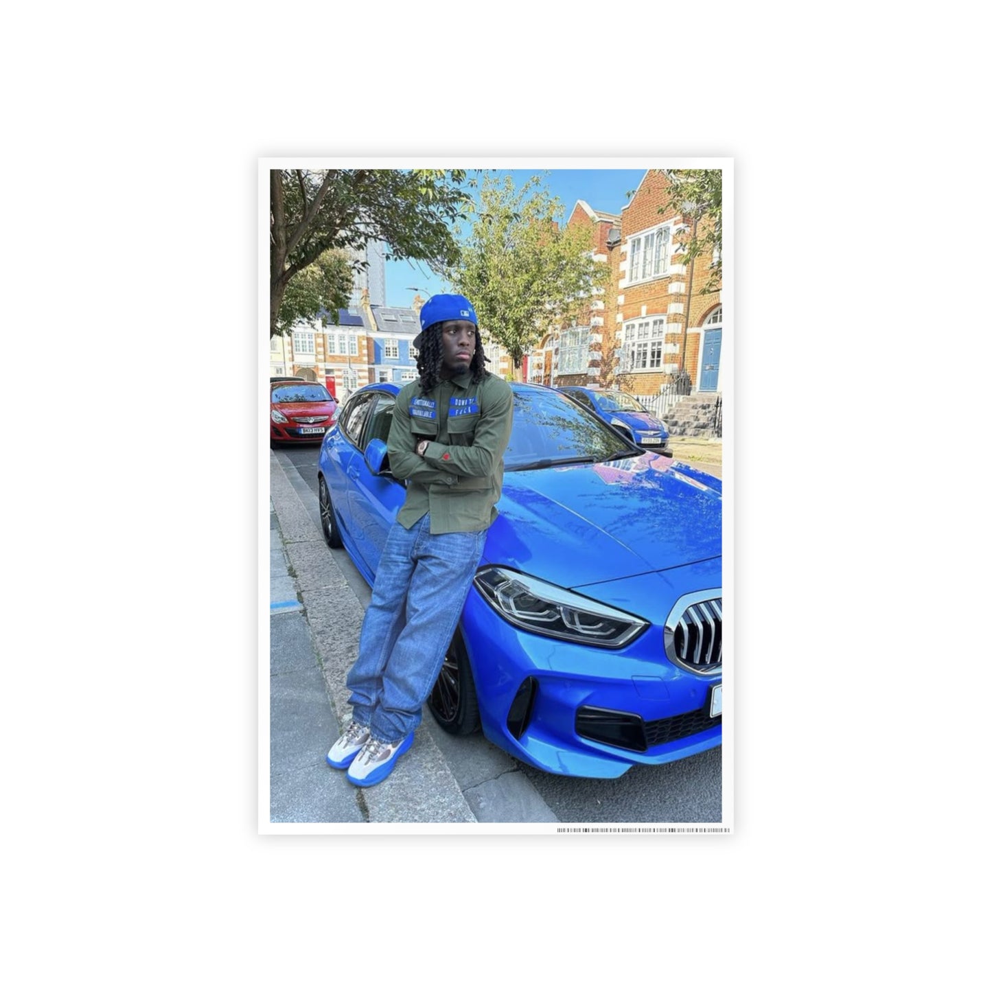 ALL BLUE KAI CENAT POSTER