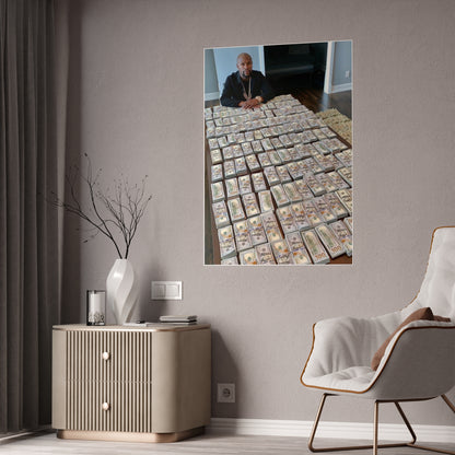$1000000 MONEY FLOYD MAYWEATHER POSTER