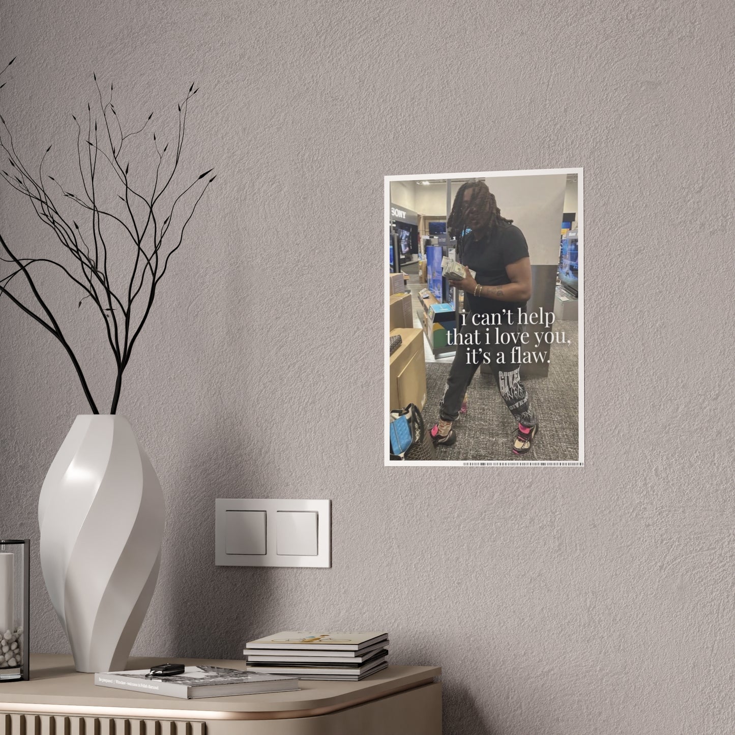 LOVE 4 EVER LUCKI POSTER